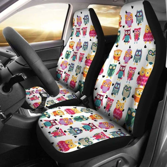 Love Owls Cute Car Seat Covers 174716