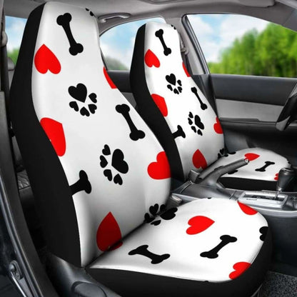 Love Paws Seat Covers Large Print 161012