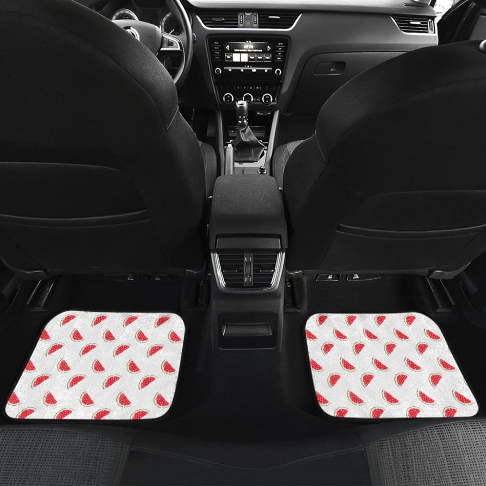 Lovely Watermelon Pattern Print Car Floor Mats 210507 - YourCarButBetter