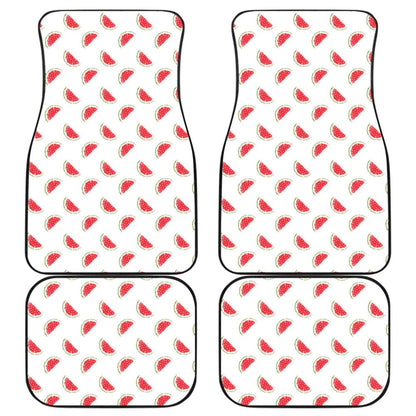 Lovely Watermelon Pattern Print Car Floor Mats 210507 - YourCarButBetter