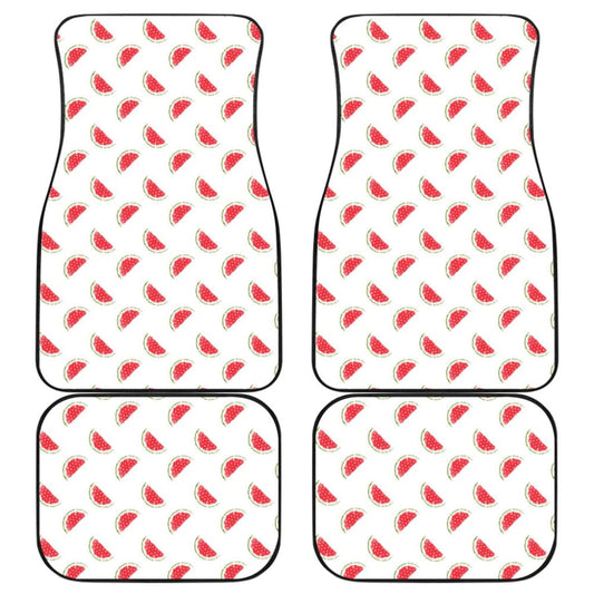 Lovely Watermelon Pattern Print Car Floor Mats 210507 - YourCarButBetter