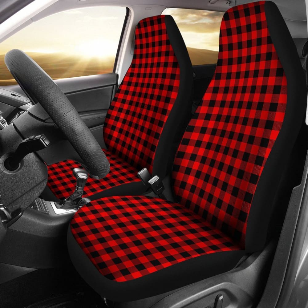 Lumberjack Plaid Car Seat Covers 093223 - YourCarButBetter