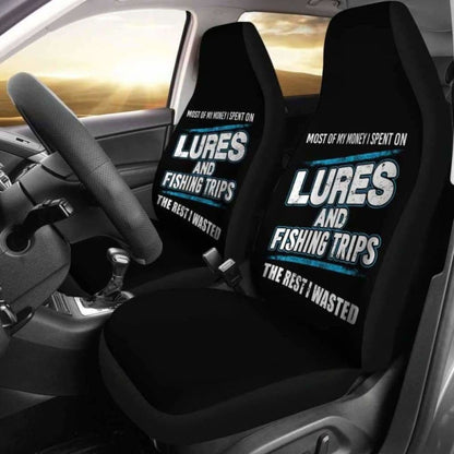Lures And Fishing Trips Car Seat Covers 113208