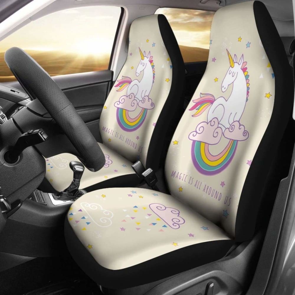 Magic Is All Around Us Unicorn Car Seat Covers 170817