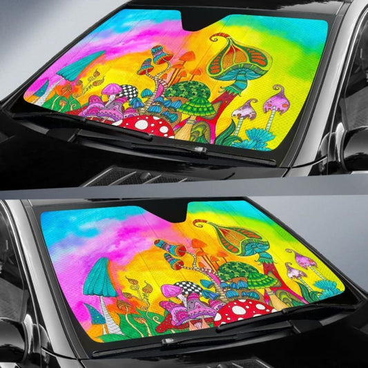 Magic Mushroom Auto Sun Shade 182102 - YourCarButBetter