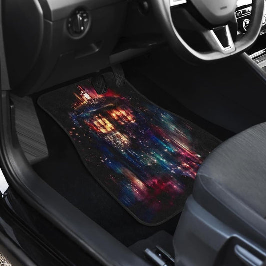Magical Light Of Time And Space Doctor Who Car Floor Mats 094201 - YourCarButBetter