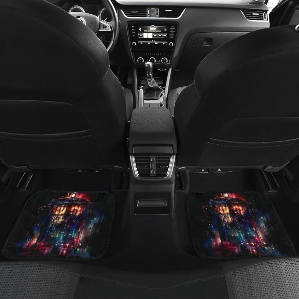 Magical Light Of Time And Space Doctor Who Car Floor Mats 094201 - YourCarButBetter
