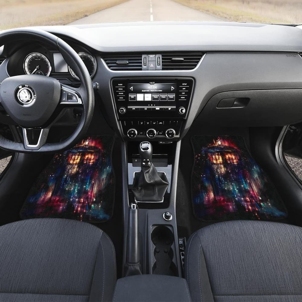 Magical Light Of Time And Space Doctor Who Car Floor Mats 094201 - YourCarButBetter
