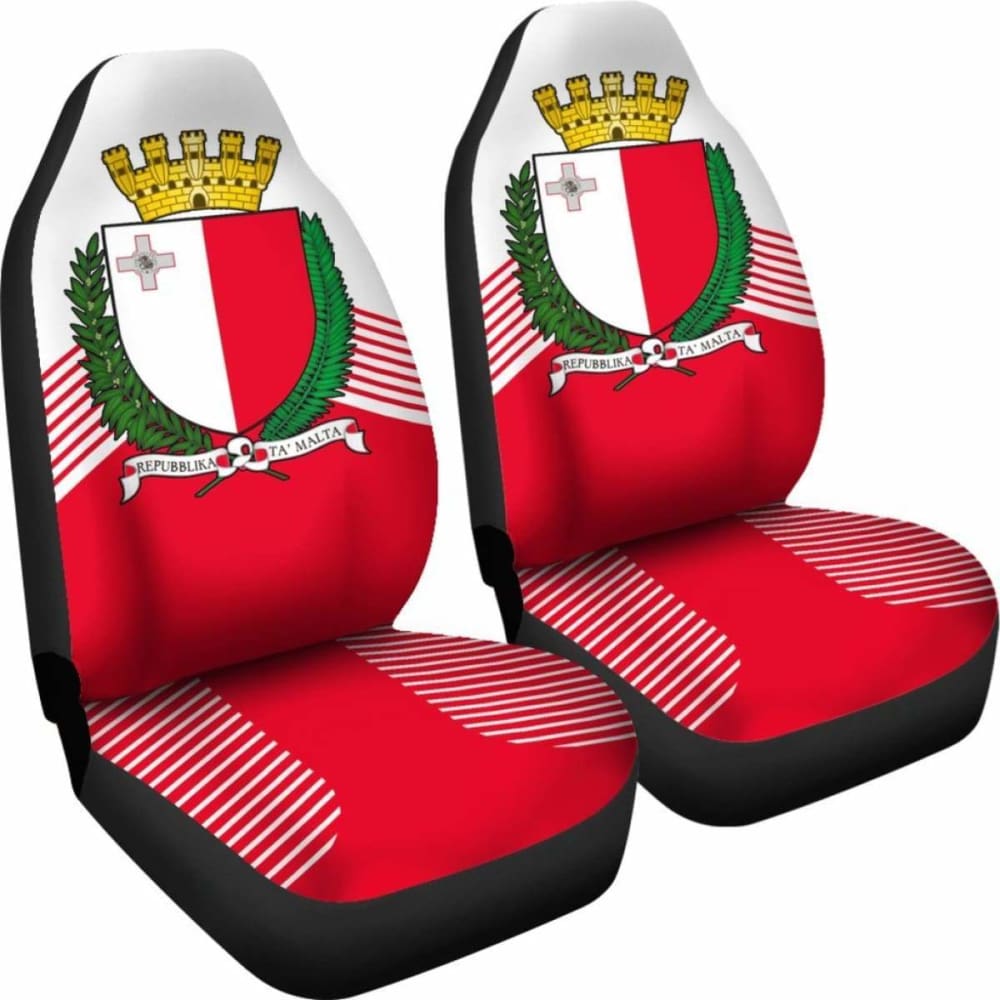 Malta Coat Of Arms Car Seat Covers Amazing 105905 - YourCarButBetter