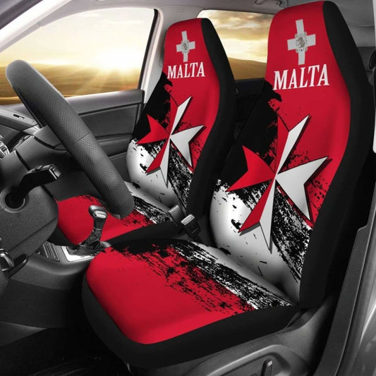 Malta Maltese Cross Special Car Seat Covers 160905