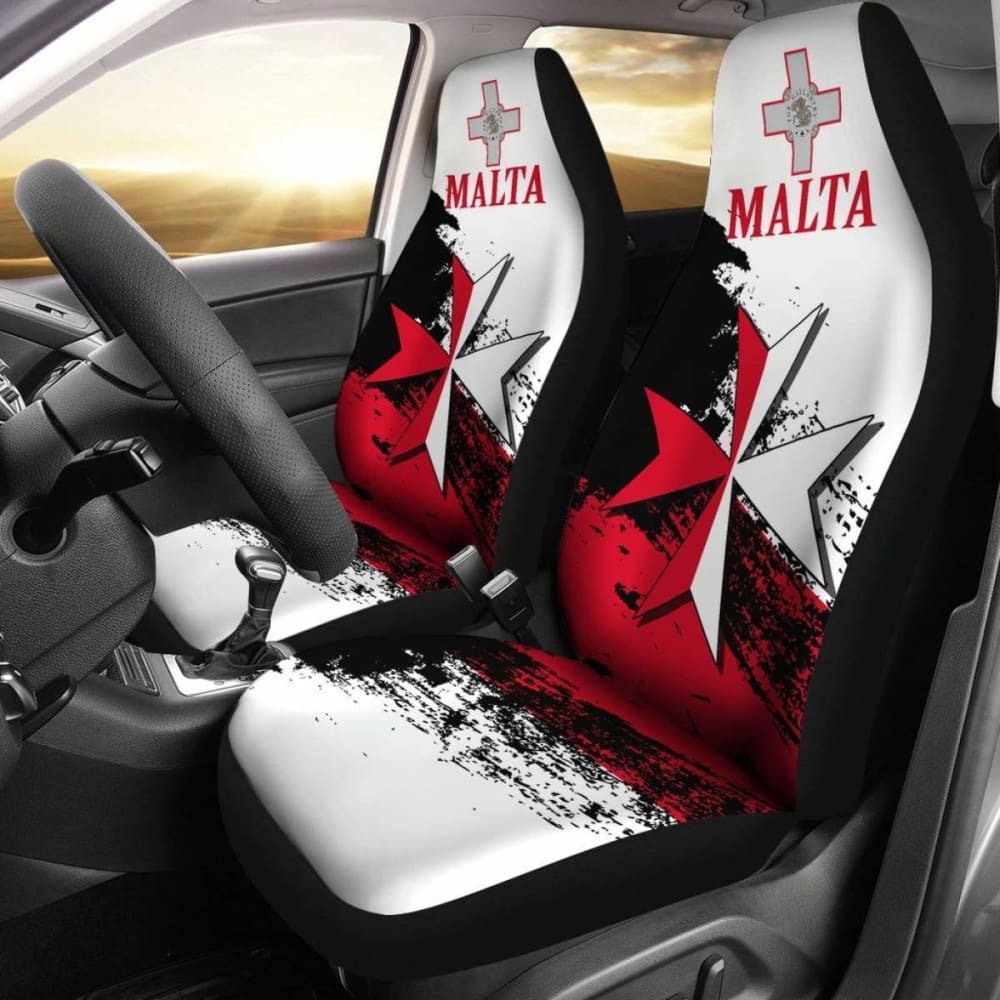 Malta Maltese Cross Special Car Seat Covers 160905