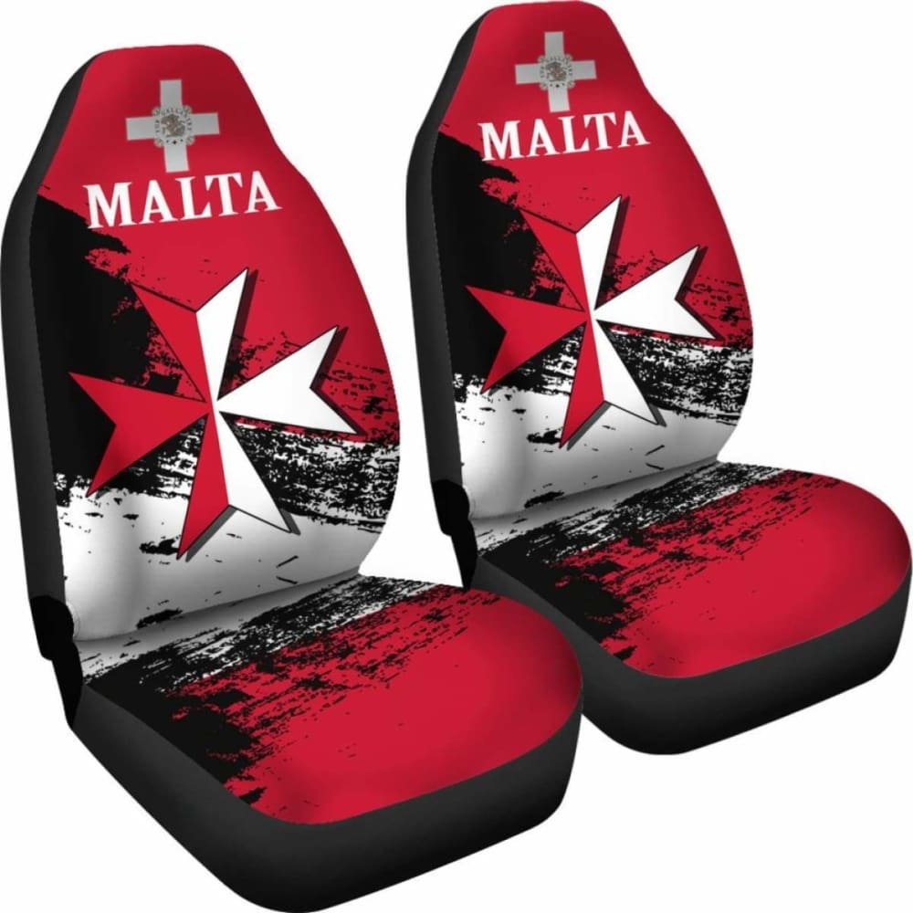 Malta Maltese Cross Special Car Seat Covers 160905