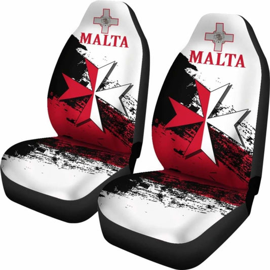 Malta Maltese Cross Special Car Seat Covers 160905
