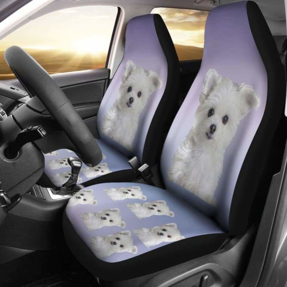 Maltese Car Seat Cover 110728 - YourCarButBetter
