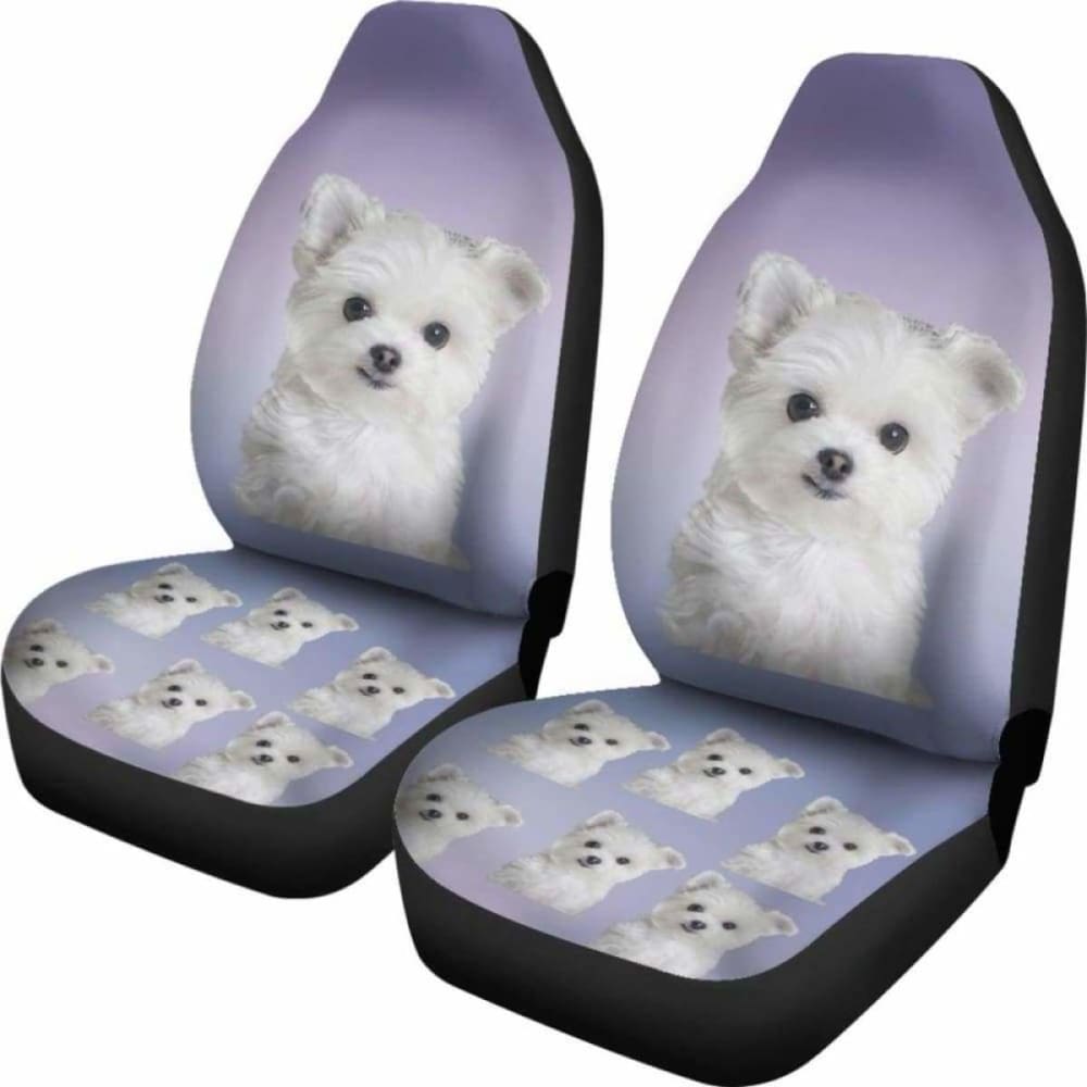 Maltese Car Seat Cover 110728 - YourCarButBetter