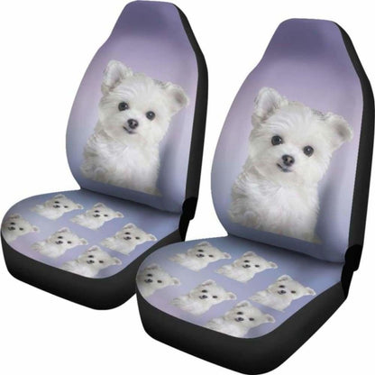 Maltese Car Seat Cover 110728 - YourCarButBetter