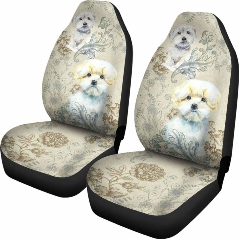 Maltese - Car Seat Covers 110728 - YourCarButBetter