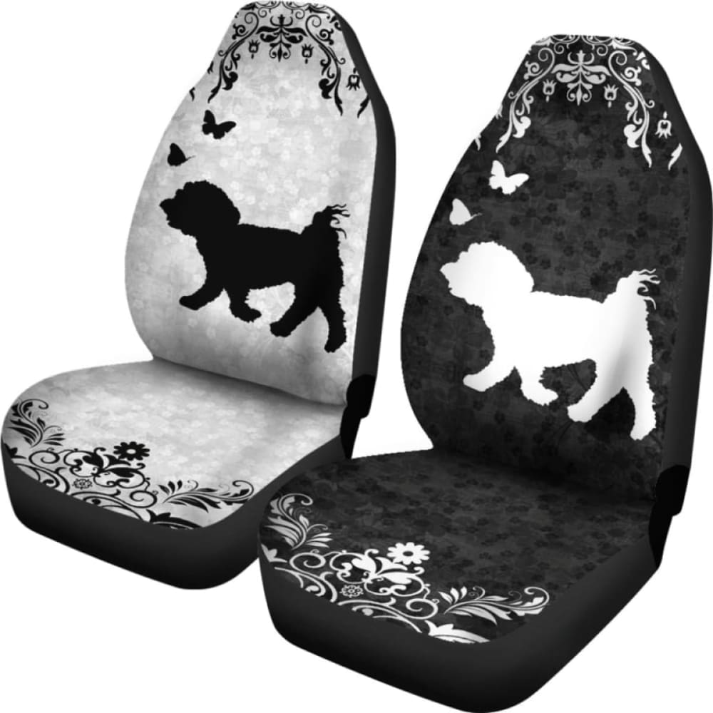 Maltese Dog - Car Seat Covers 110728 - YourCarButBetter