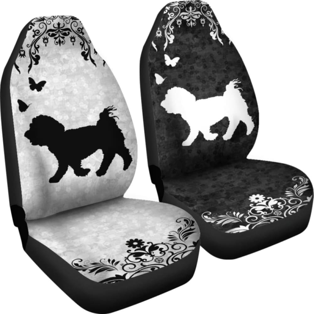Maltese Dog - Car Seat Covers 110728 - YourCarButBetter