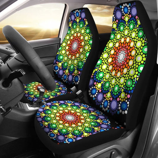 Mandala Car Seat Covers 093223 - YourCarButBetter