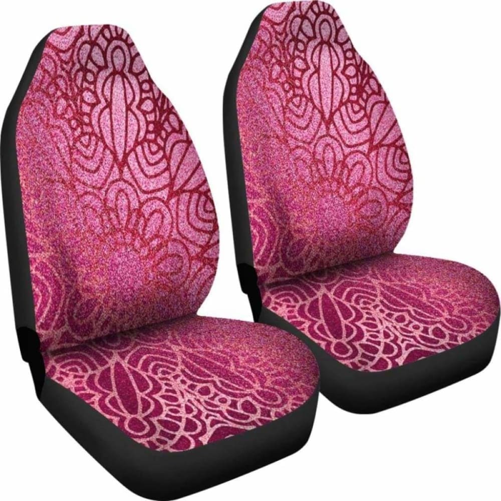 Mandala Glitter Car Seat Covers 105905 - YourCarButBetter