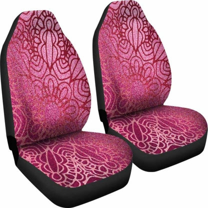 Mandala Glitter Car Seat Covers 105905 - YourCarButBetter