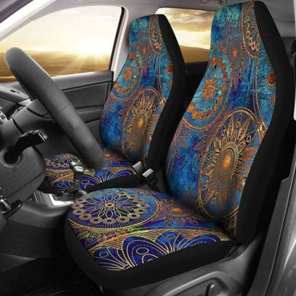Mandala Gold Car Seat Covers | Give Your Car A Makeover! 105905 - YourCarButBetter