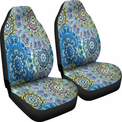 Mandala Light Car Seat Covers 105905 - YourCarButBetter