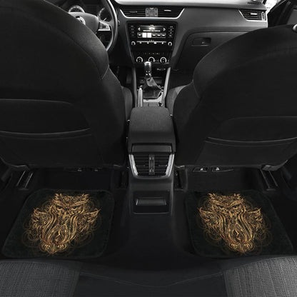 Mandala Owl Car Mat 094209 - YourCarButBetter