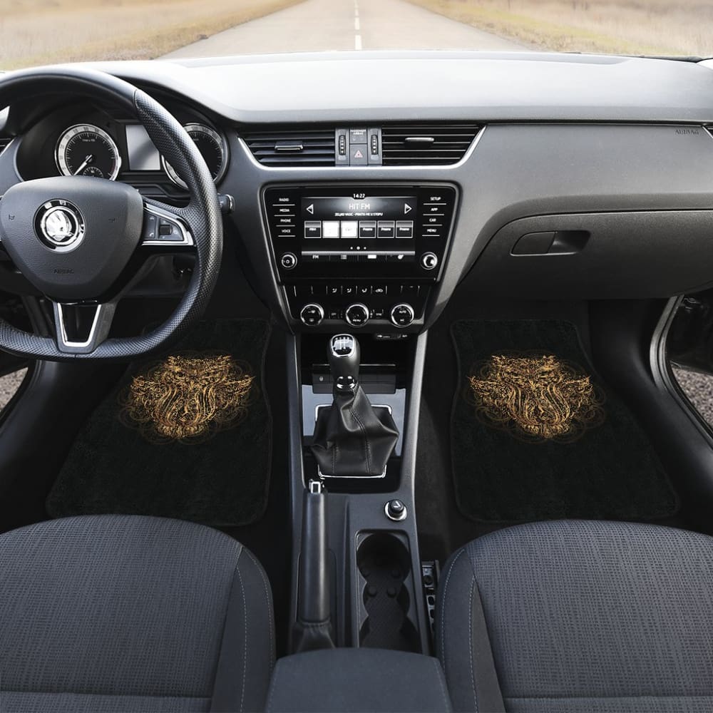Mandala Owl Car Mat 094209 - YourCarButBetter