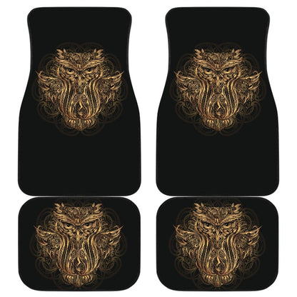Mandala Owl Car Mat 094209 - YourCarButBetter
