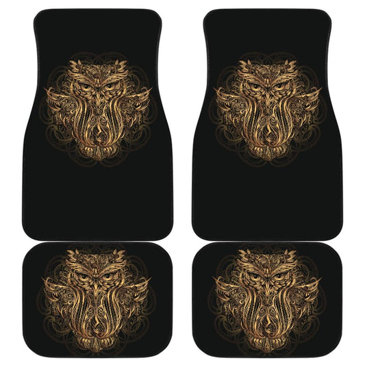 Mandala Owl Car Mat 094209 - YourCarButBetter
