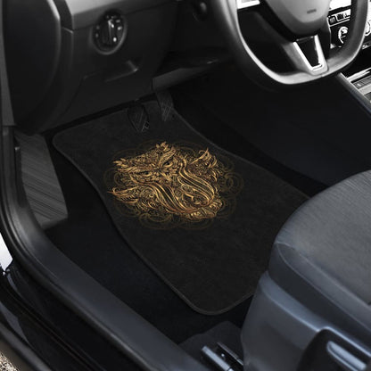 Mandala Owl Car Mat 094209 - YourCarButBetter