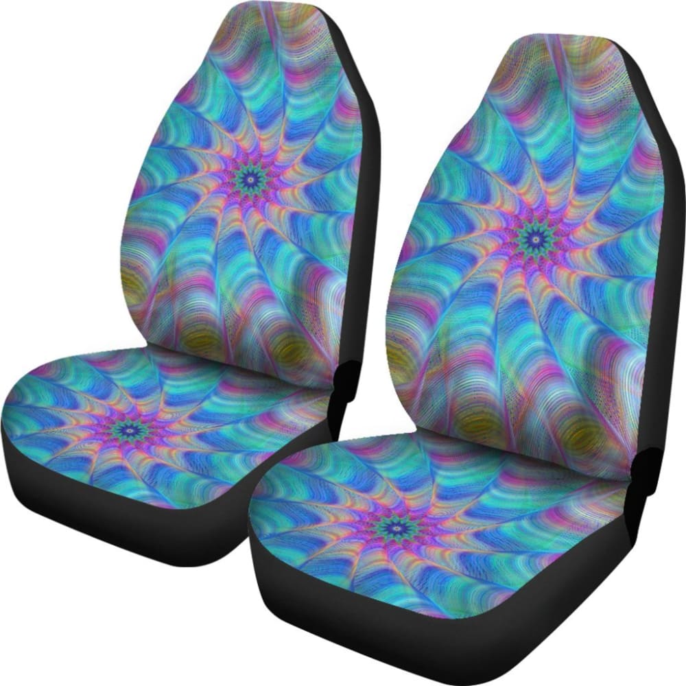 Mandala Swirl Car Seat Covers 093223 - YourCarButBetter