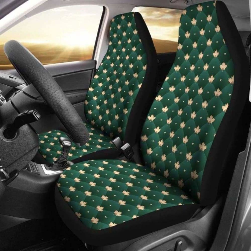 Maple Leaf Pattern Car Seat Covers 01 174914 - YourCarButBetter