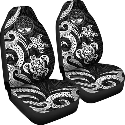 Marshall Islands Car Seat Covers - Tentacle Turtle White - 091114 - YourCarButBetter