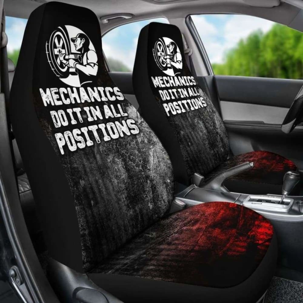 Mechanic Positions Car Seat Covers 174914 - YourCarButBetter