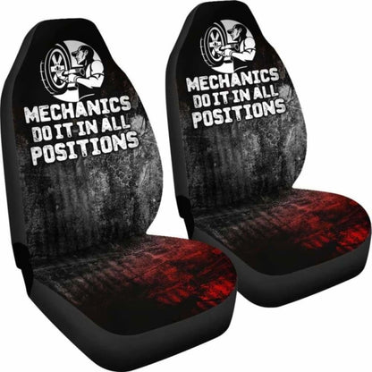 Mechanic Positions Car Seat Covers 174914 - YourCarButBetter