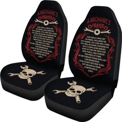 Mechanic’S Prayer Car Seat Covers 174914 - YourCarButBetter
