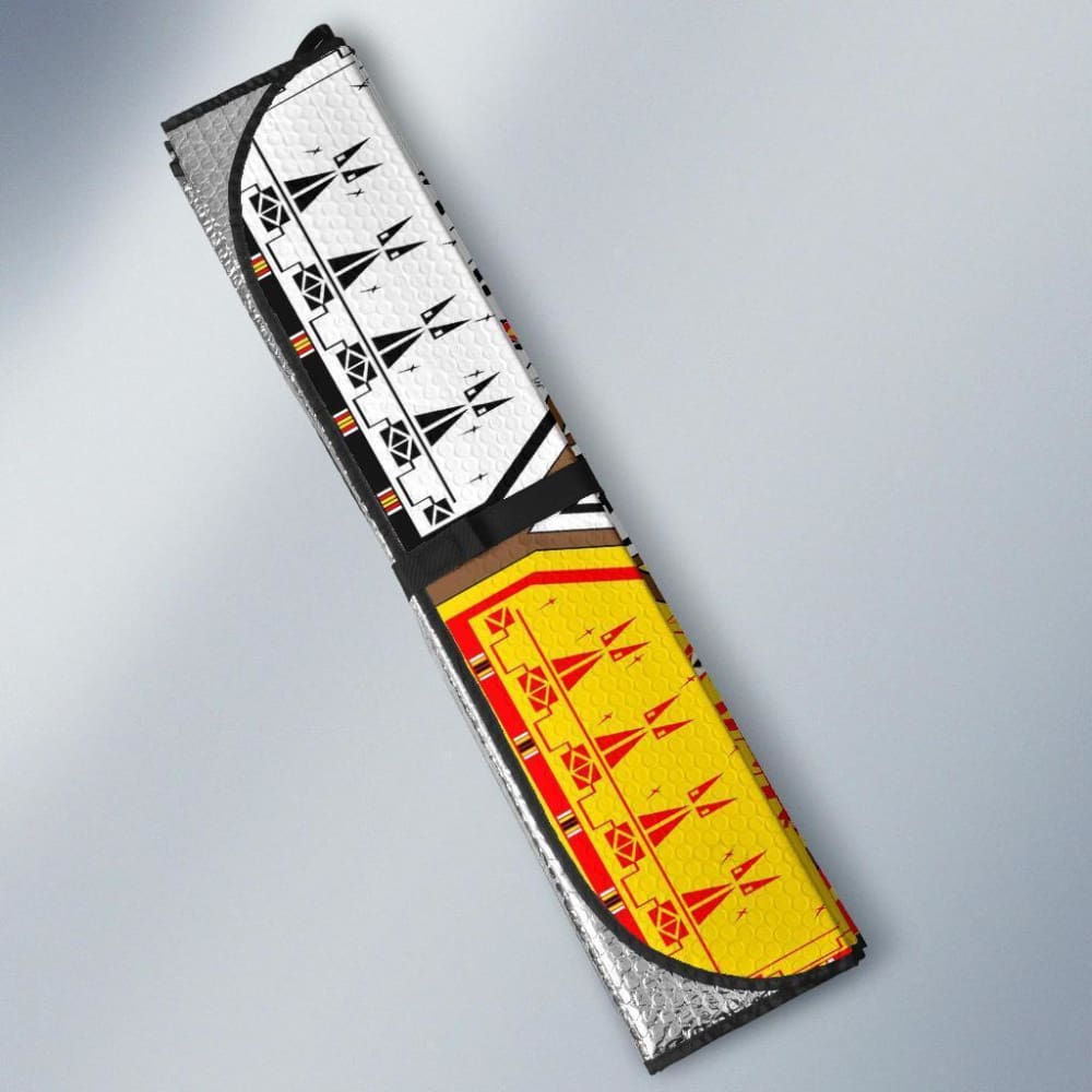 Medicine Wheels Native American Design Auto Sun Shades 093223 - YourCarButBetter