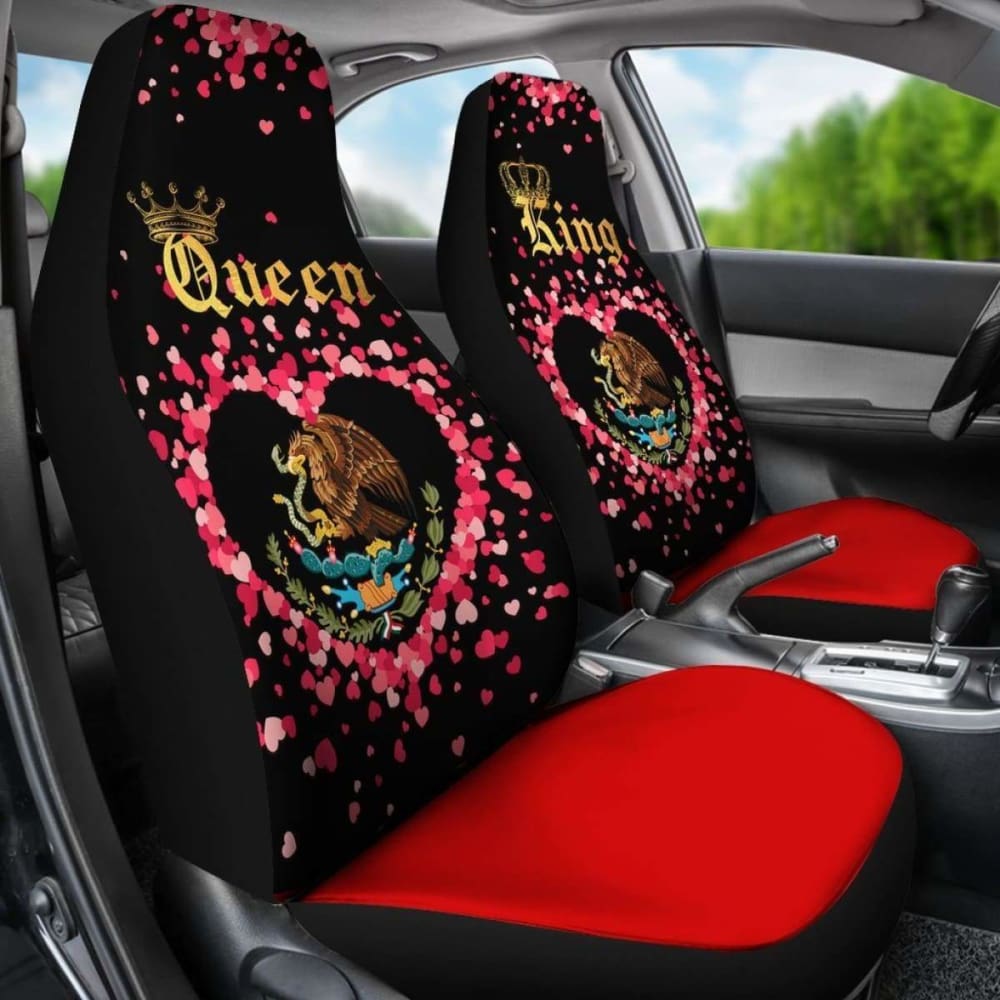 Mexico Car Seat Cover Couple King/Queen (Set Of Two) 153908 - YourCarButBetter