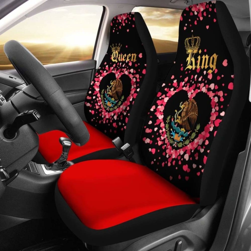 Mexico Car Seat Cover Couple King/Queen (Set Of Two) 153908 - YourCarButBetter