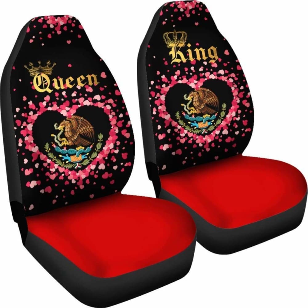 Mexico Car Seat Cover Couple King/Queen (Set Of Two) 153908 - YourCarButBetter