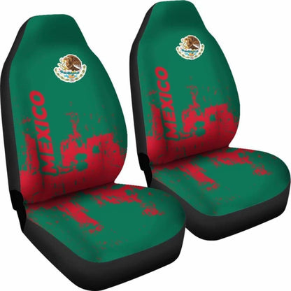 Mexico Car Seat Covers Smudge Style 15 153908 - YourCarButBetter