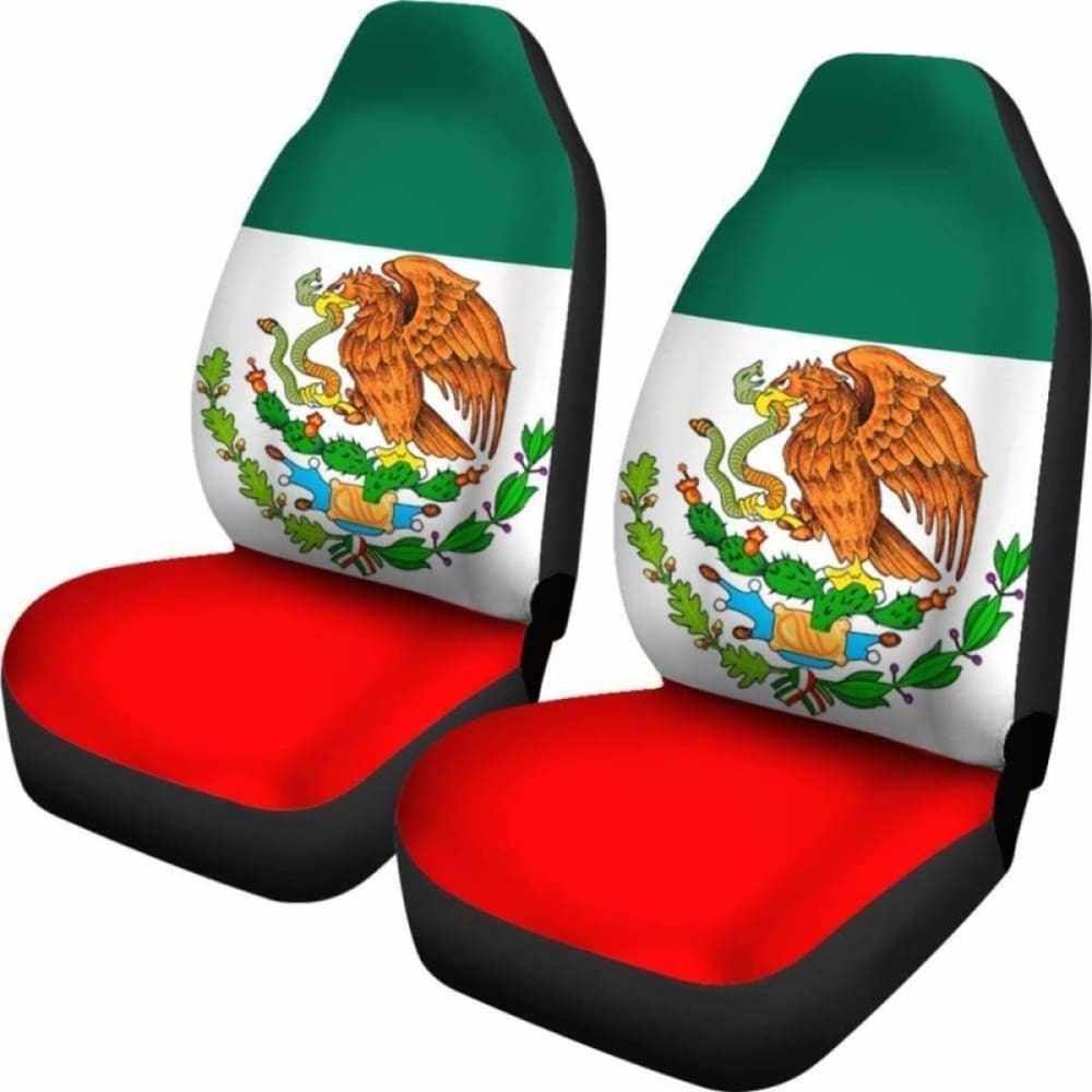 Mexico Flag Car Seat Covers 153908 - YourCarButBetter