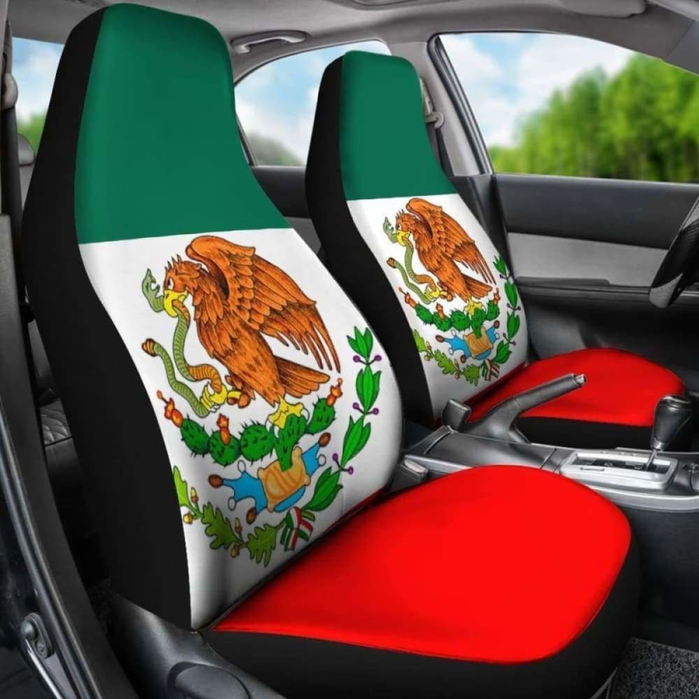 Mexico Flag Car Seat Covers 153908 - YourCarButBetter