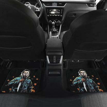 Michael Myers Art Halloween Car Floor Mats Movie Fan Gift 210101 - YourCarButBetter