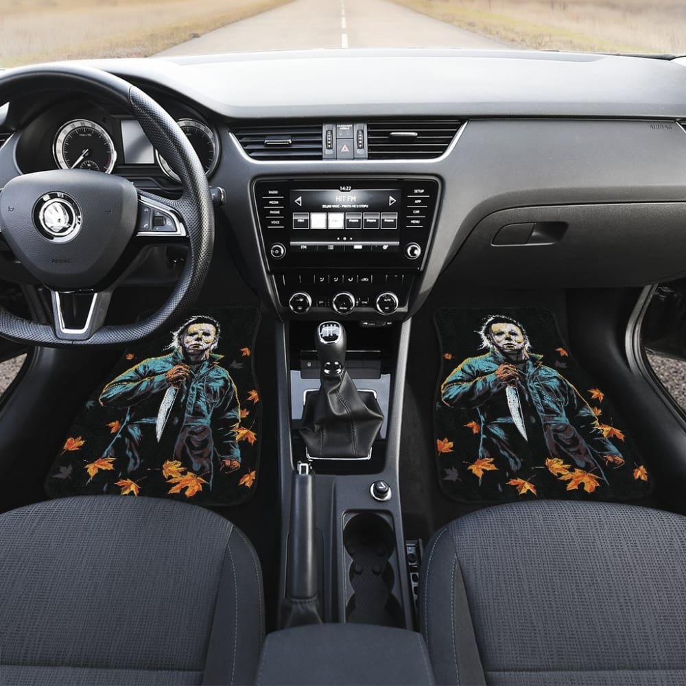 Michael Myers Art Halloween Car Floor Mats Movie Fan Gift 210101 - YourCarButBetter