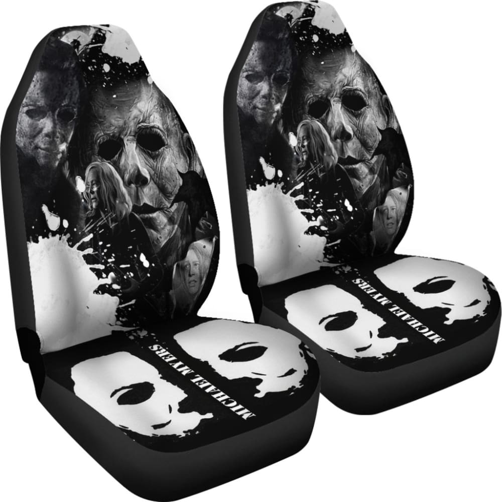 Michael Myers Halloween Horror Movie Car Seat Covers 101819 - YourCarButBetter