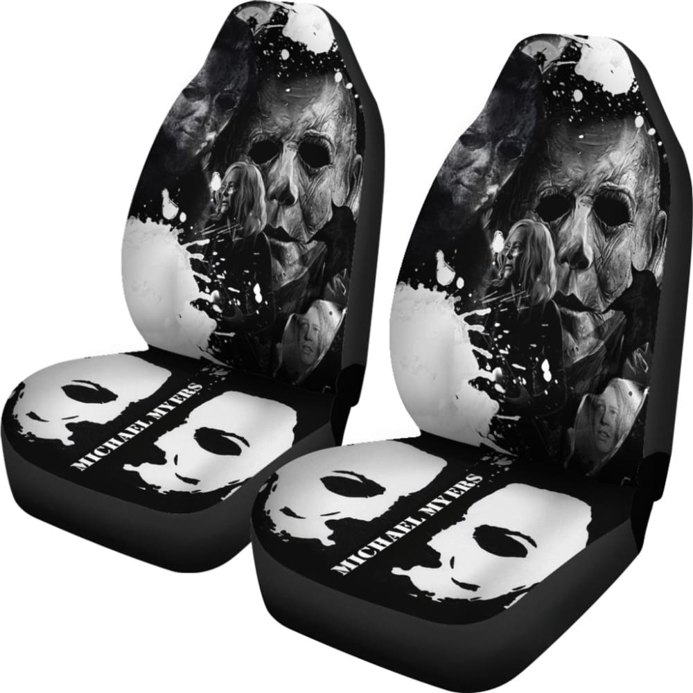 Michael Myers Halloween Horror Movie Car Seat Covers 101819 - YourCarButBetter